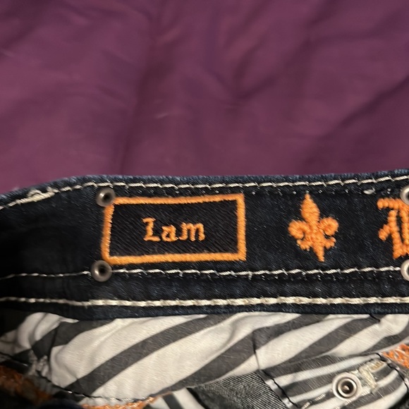 Rock Revival Dark Wash Skinny Jeans - Picture 6 of 6